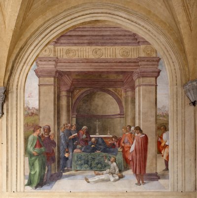 Death of Saint Philip Benizi and Resurrection of a Child by Andrea del Sarto